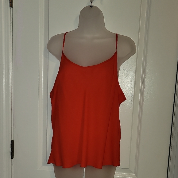 Vince Camuto Vibrant Red Top & Camisole Set Sz: XL - Picture 3 of 8